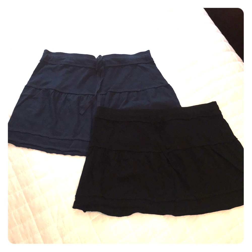 Bundle of cotton mini skirts, cover ups.